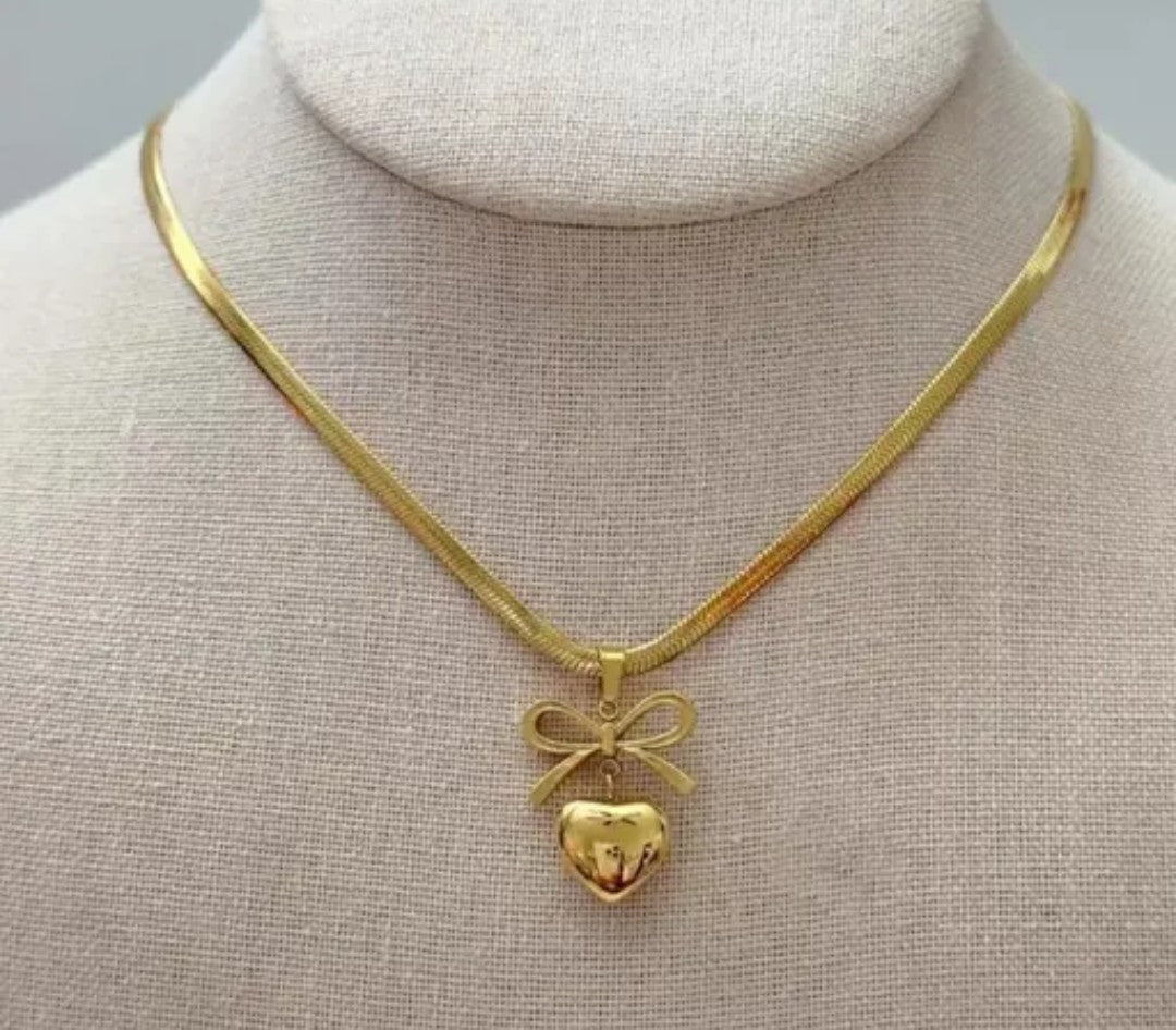 women necklace anti tarnish waterproof gold polish Gold-plated Plated Stainless Steel Necklace