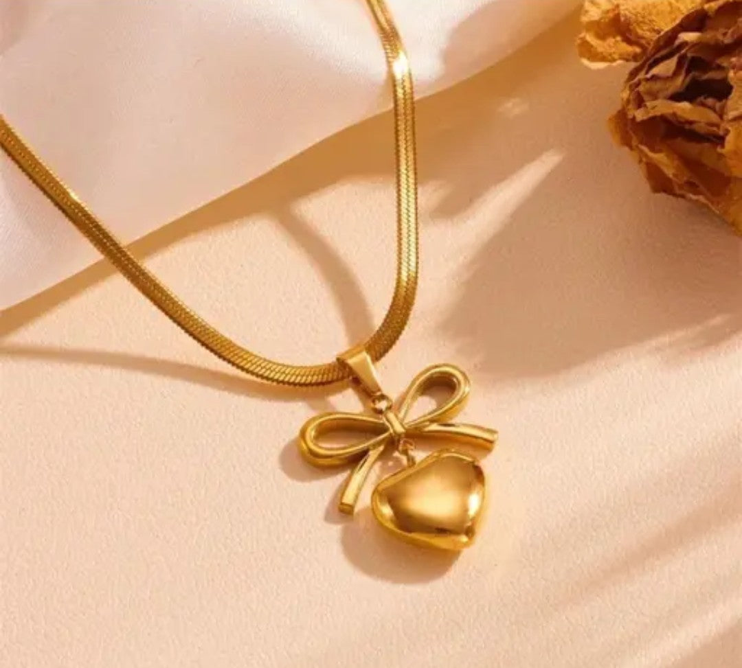 women necklace anti tarnish waterproof gold polish Gold-plated Plated Stainless Steel Necklace